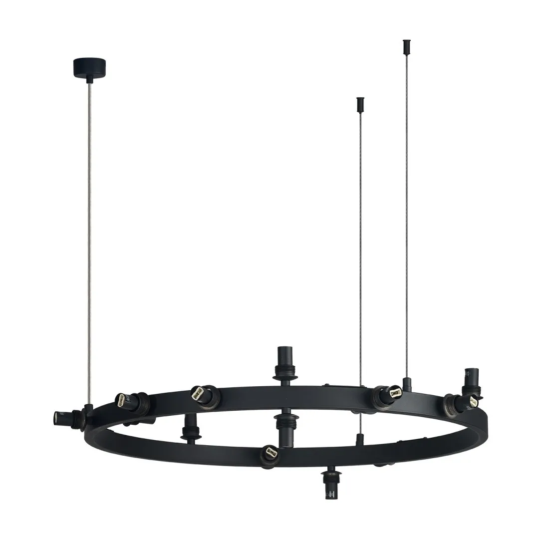 BUBBLES LAMPBODY ROUND 15 BK