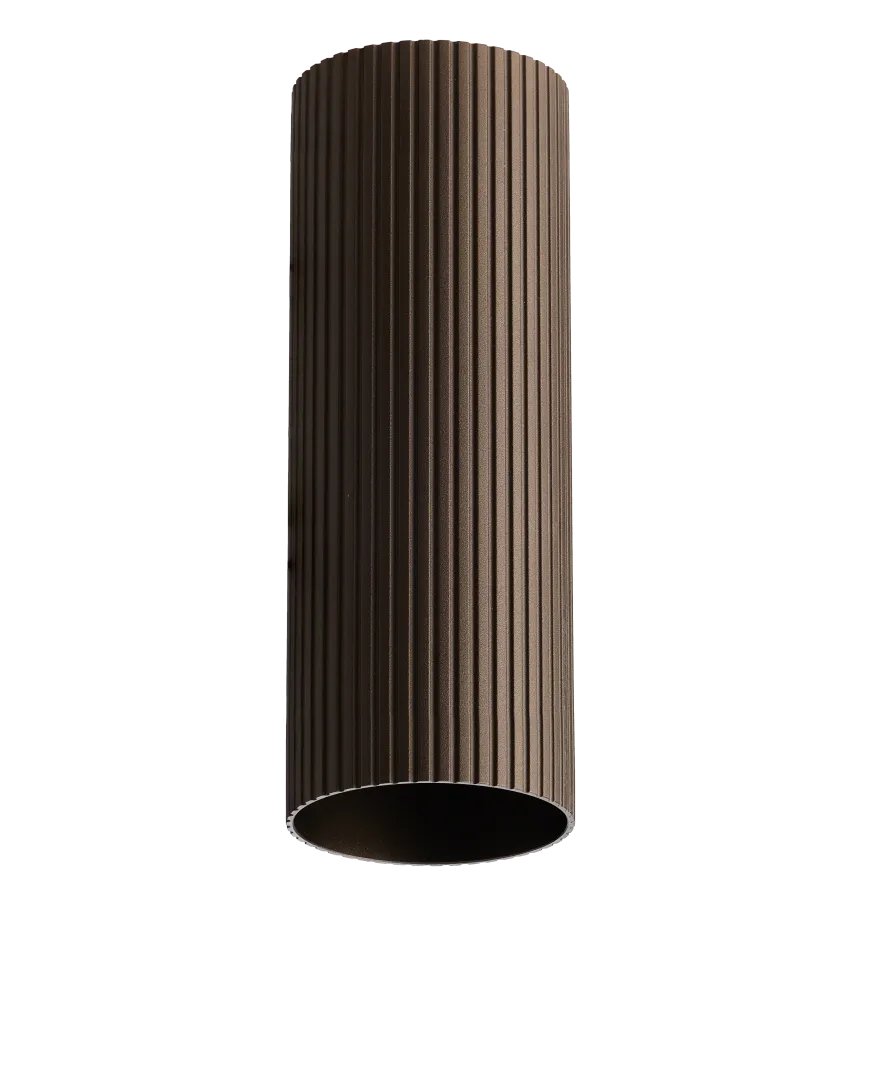 LUCAS RIBBED TUBE 40 ANODISED BRONZE