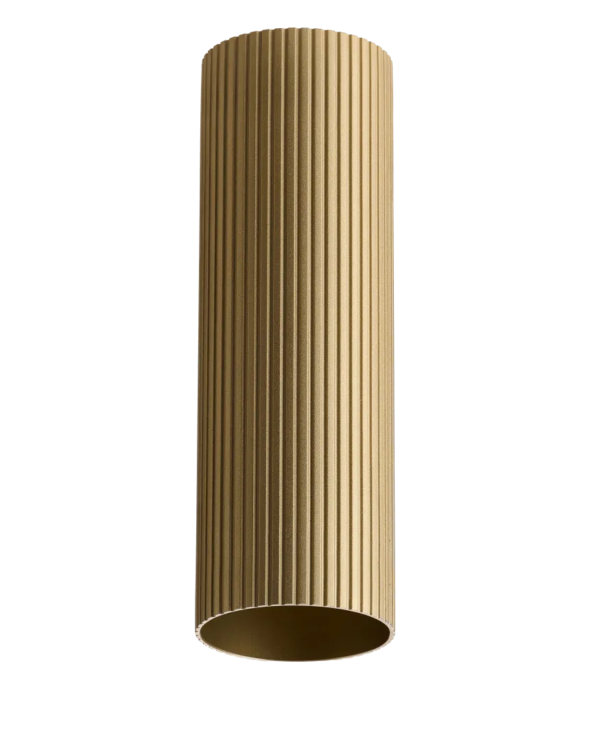 LUCAS RIBBED TUBE 50 ANODISED GOLD