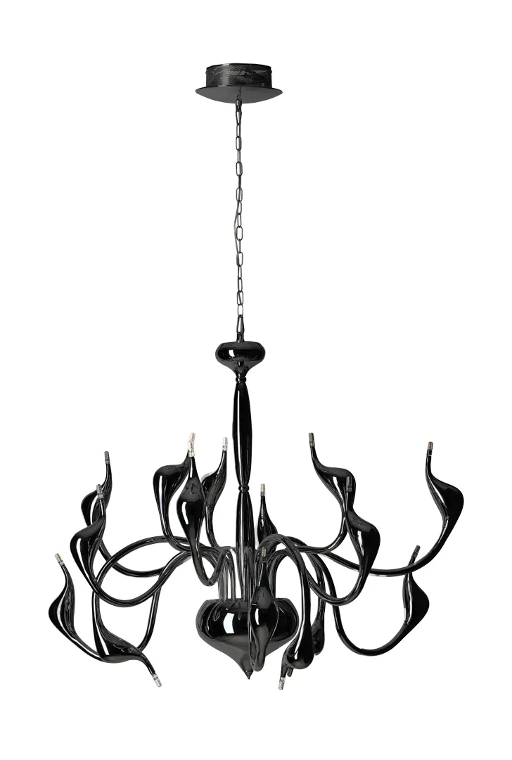 SNAKE 2 LAMPA WISZACA BLACK