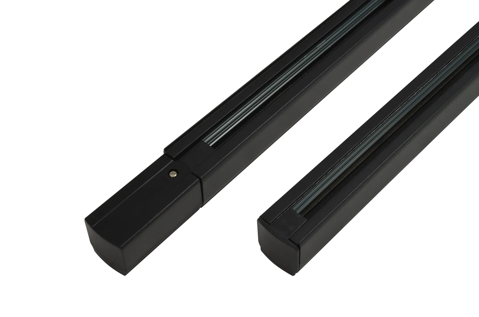 TRACK 3LINE SET 2m + END POWER + END CAP BK