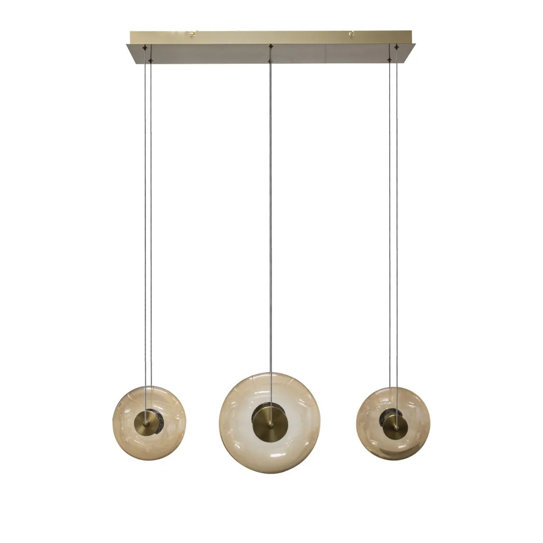 ANDORA PENDANT 3 LINE 3-STEP DIMM AMBER