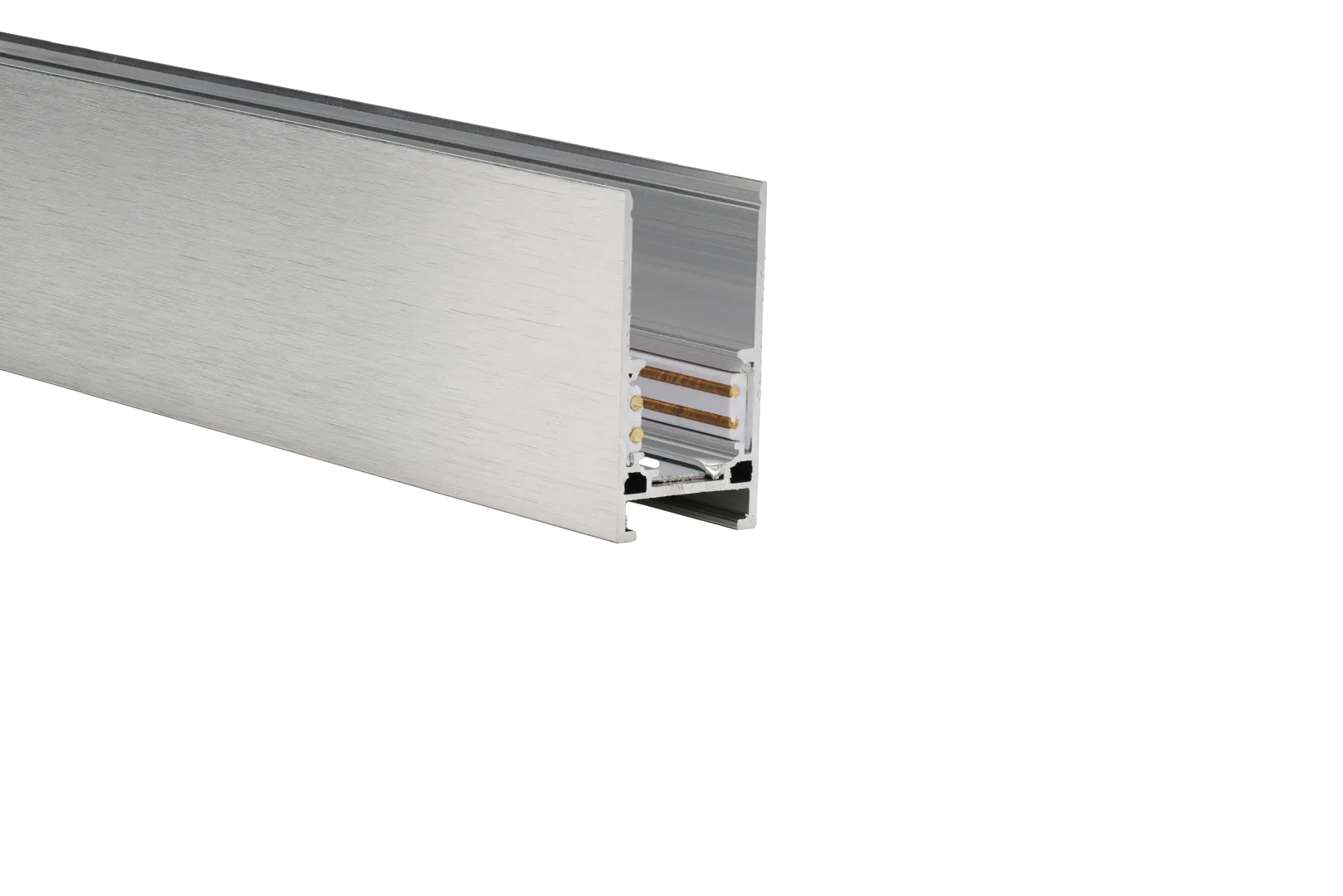 ALFA TRACK MAGNETIC52 3m + 2x END CAP ANODISED SILVER