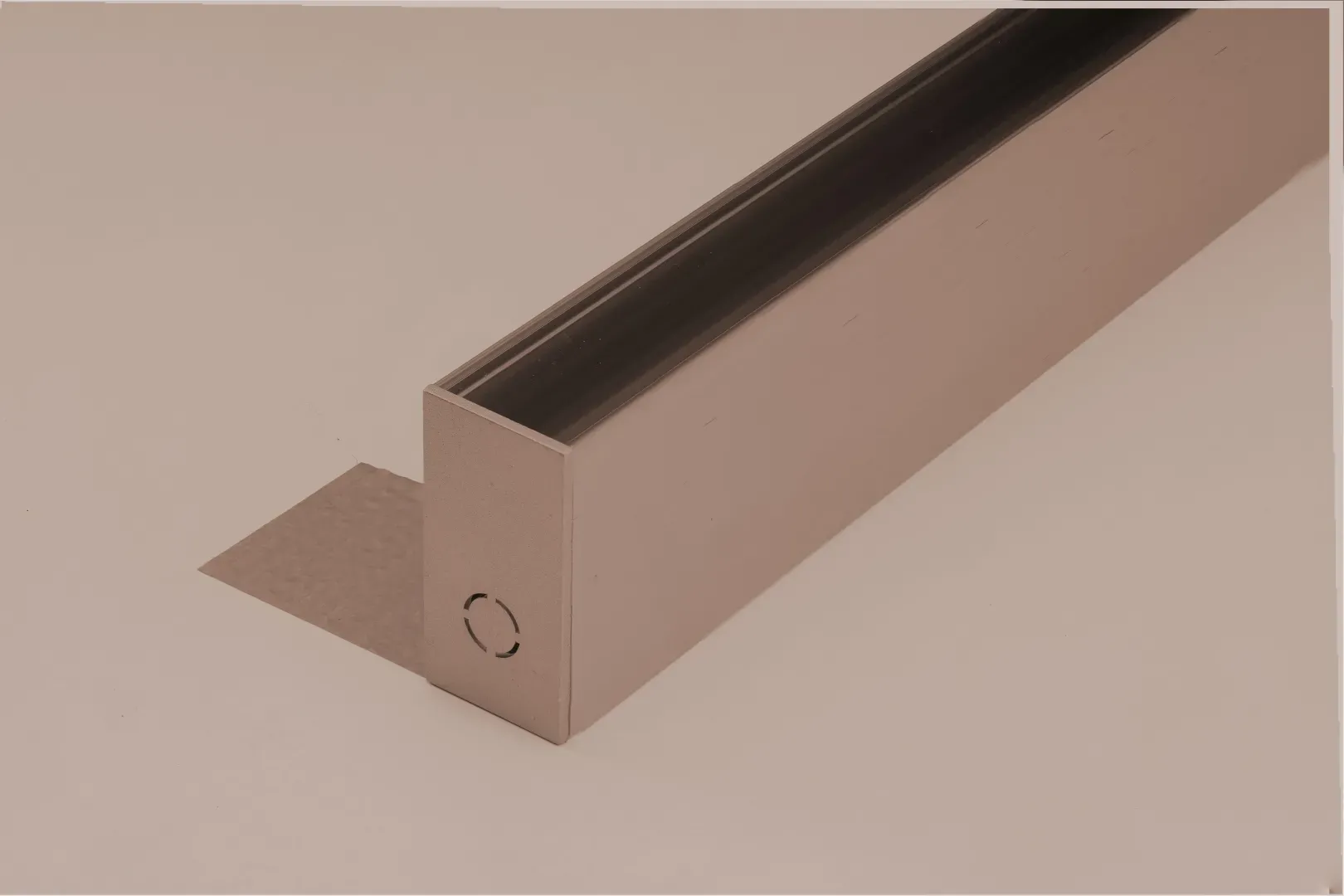 ALFA TRACK MAGNETIC52 END CAP ANODISED CHOCOLATE