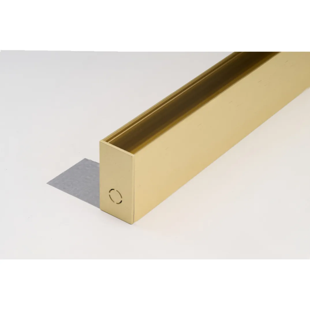 ALFA TRACK MAGNETIC52 END CAP ANODISED GOLD